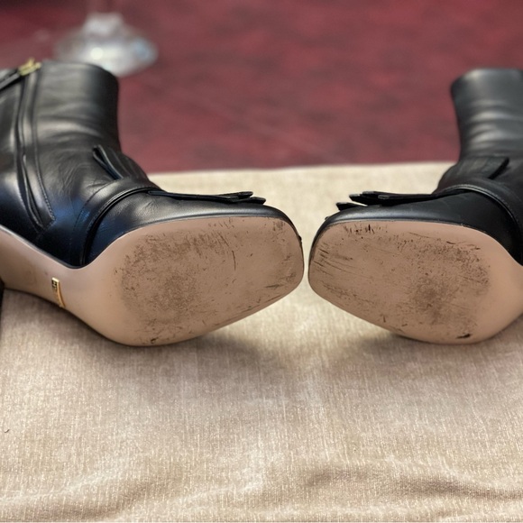 Gucci Marmont Boot Fringe Kilty Bootie NWOT - Picture 8 of 13